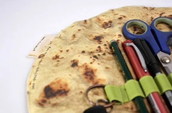 Funny Burrito Roll Pencil Case Organizer - Image 2