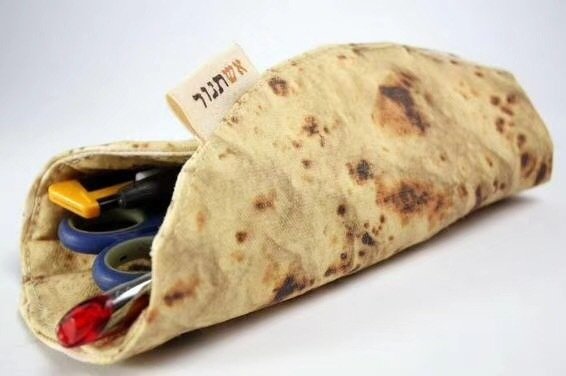 Funny Burrito Roll Pencil Case Organizer - Image 5