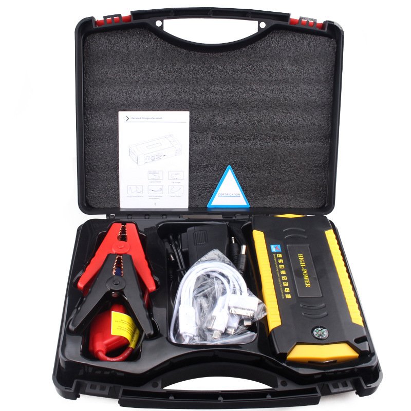 Portable Car Jump Starter Power Bank Kit - Image 3