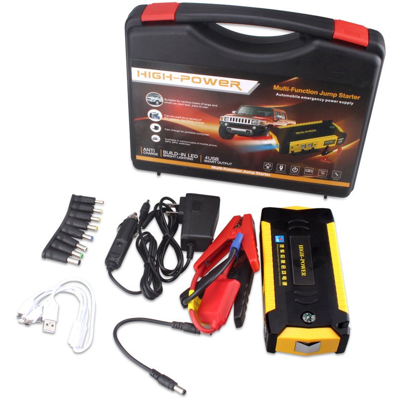 Portable Car Jump Starter Power Bank Kit - Image 4