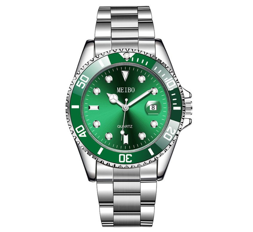 Men’s Calendar Watch w/ Steel Strap Design - Image 8