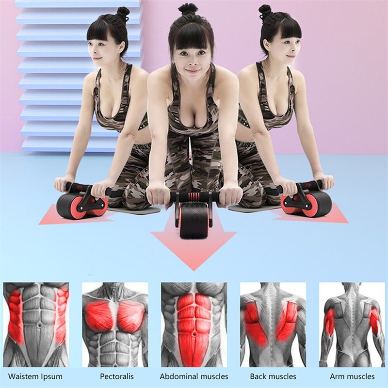 Automatic Rebound Ab Roller - Core Workouts - Image 7