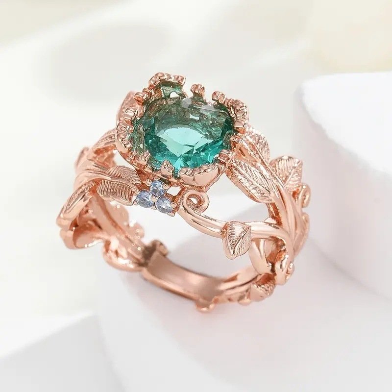 Retro Simple Exaggerated Unique Women Ring - Image 3