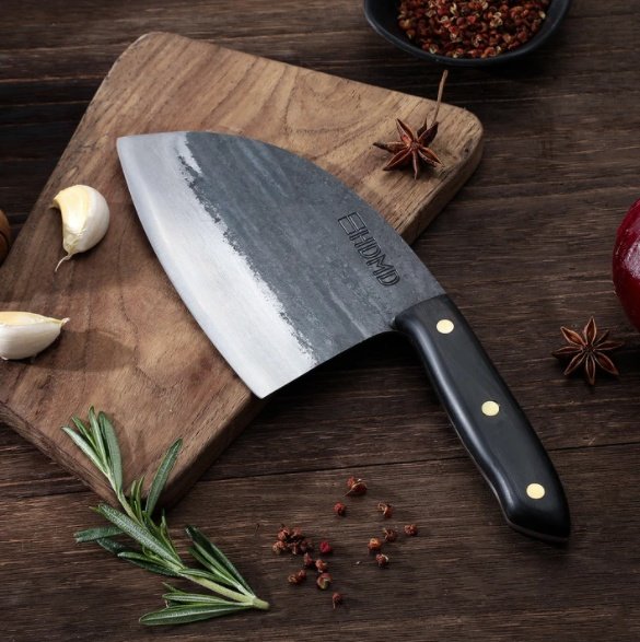Kitchen Pros Hand-Forged Serbian Chef Knife - Image 2