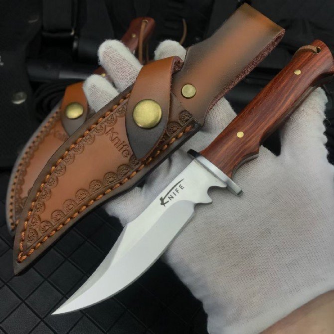 Hunting-Outdoor Use Mini Fixed Blade Knife - Image 7