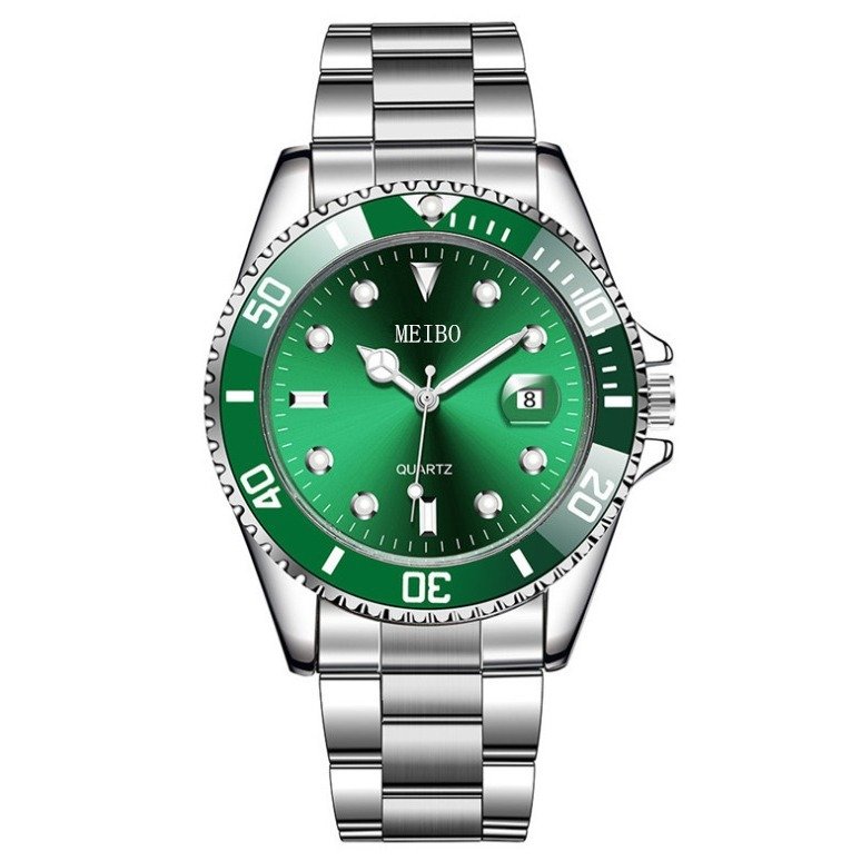 Men’s Calendar Watch w/ Steel Strap Design - Image 5